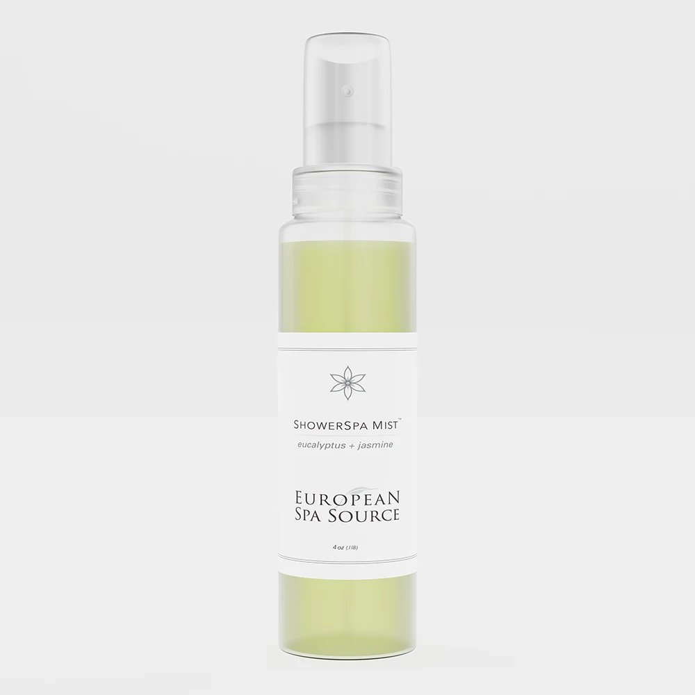 A clean white and green skincare product